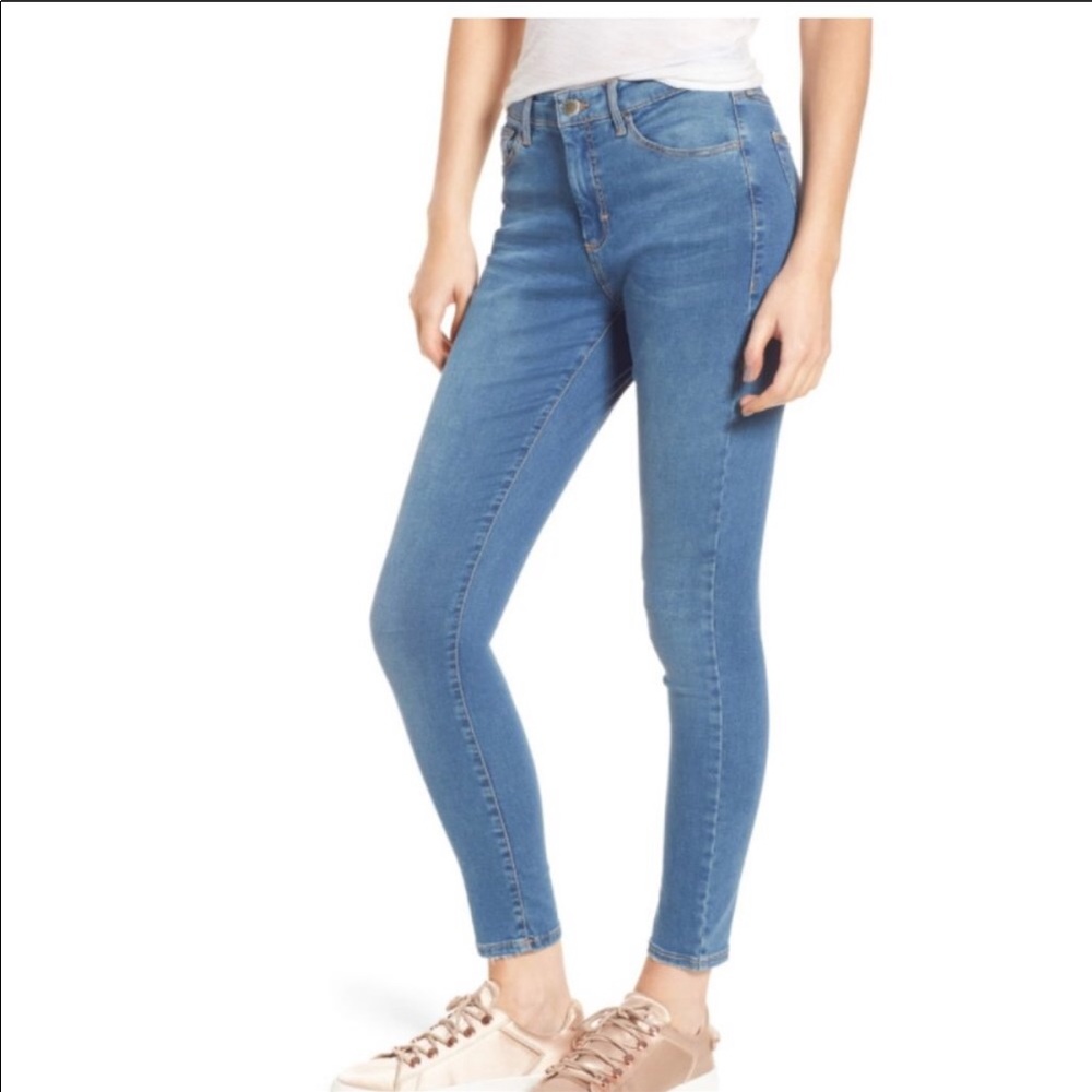 Topshop Leigh Skinny Jeans 25